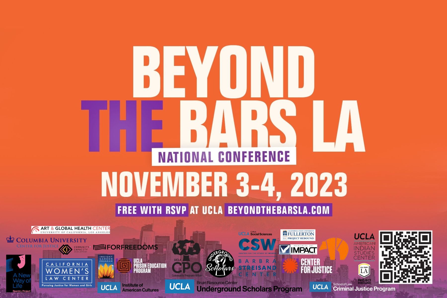 Beyond the Bars Event Flyer